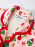 Christmas Tree Character Baby Girls Ruffle Girls Pajamas Set